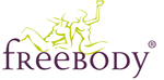 Freebody Logo Nackter Mann und Nackte Frau